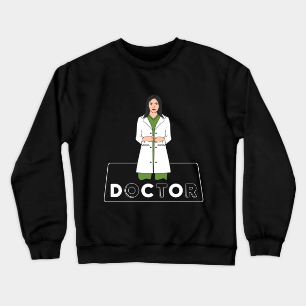 Beautiful Doctor Crewneck Sweatshirt by Markus Schnabel